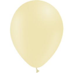 mini ballons jaune pastel
