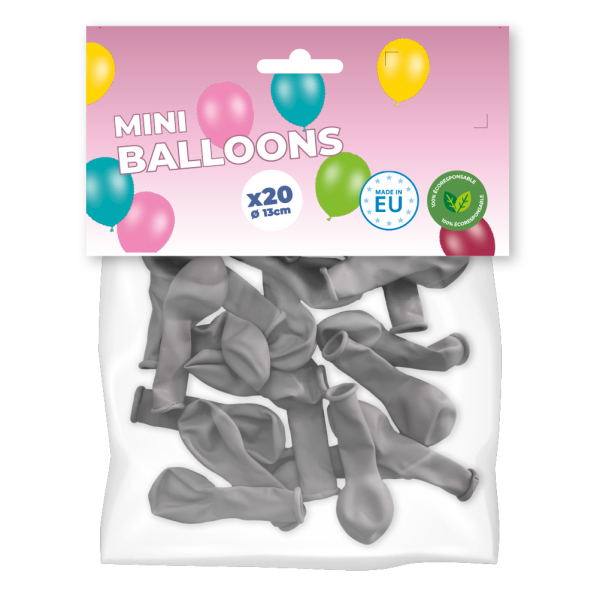 mini ballons noir