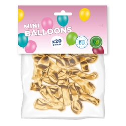 mini ballons dore