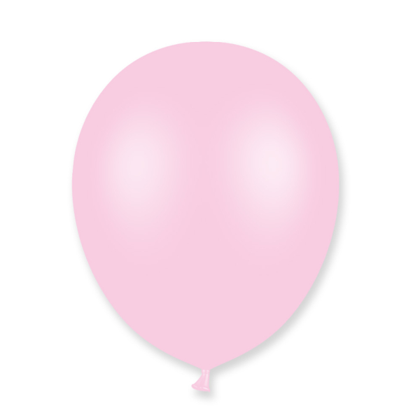 ballons roses pastel baudruche