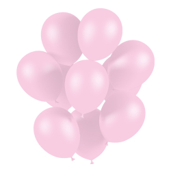 ballons roses pastel