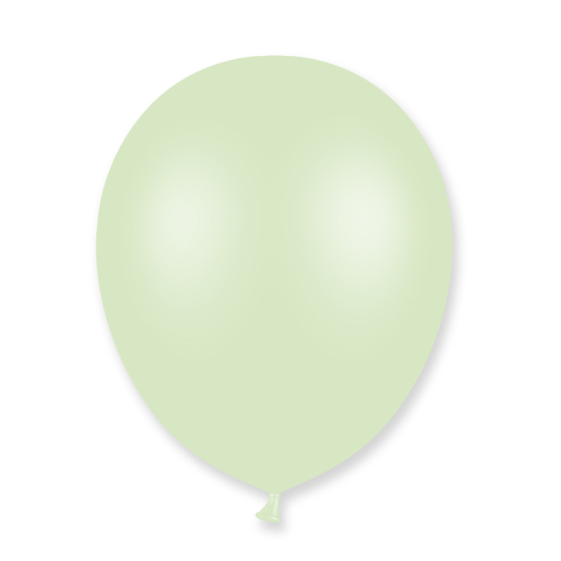 ballons biodegradable vert pastel