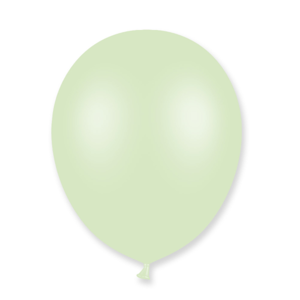 ballons biodegradable vert pastel