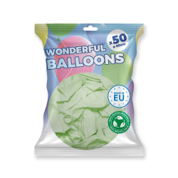 ballons biodegradable vert