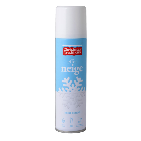 aerosol neige artificielle