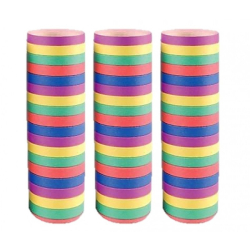 Lot De 10 Canons à Serpentins Multicolores – Pour Fête, Mariage, Anniversaire, Noël – Lancement Manuel Facile