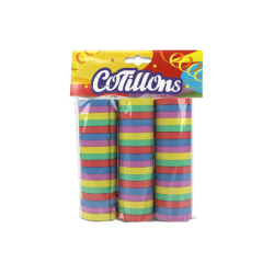 rouleaux serpentin cotillon