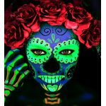 Tube maquillage vert fluo 30 ml Tube maquillage vert fluo 30 ml