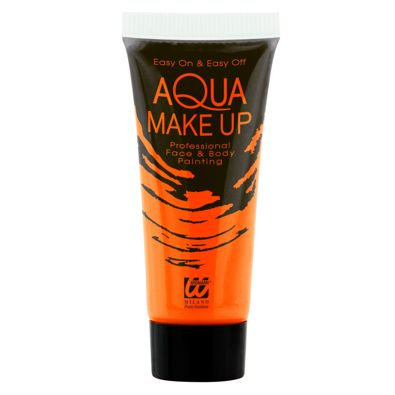 Tube maquillage orange fluo 30 ml