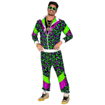Déguisement survêtement Fluo Année 80 Party Animal Déguisement survêtement Fluo Année 80 Party Animal