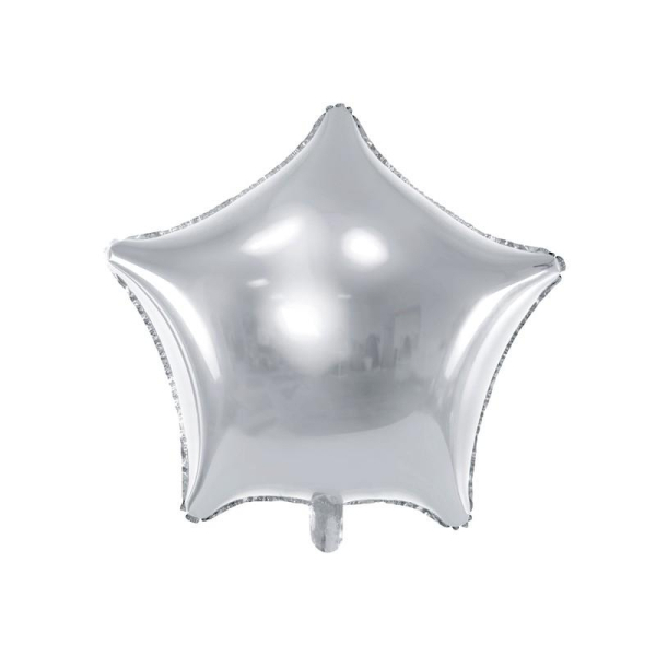 ballon aluminium argent