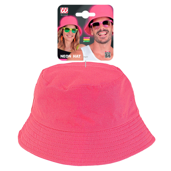 Chapeau Bob rose fluo Chapeau Bob rose fluo