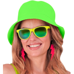 Chapeau Bob vert fluo Chapeau Bob vert fluo
