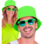 Chapeau Bob vert fluo Chapeau Bob vert fluo