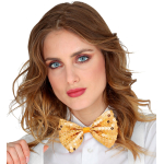 Noeud papillon paillettes dorées Noeud papillon paillettes dorées