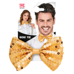 Noeud papillon paillettes dorées Noeud papillon paillettes dorées