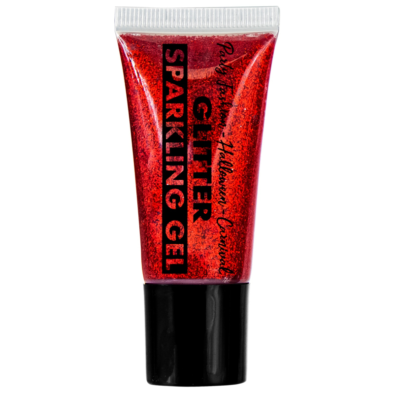 Gel maquillage pailleté rouge - Sweet Party Day