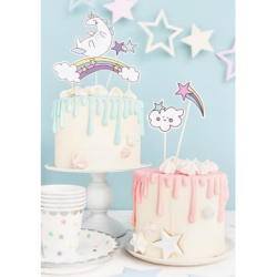 decoration gateau licorne anniversaire