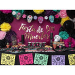 pailles papier noir pois table pailles papier noir pois table