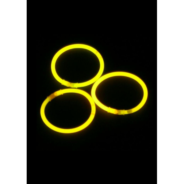 bracelet jaune lumineux