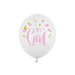 ballons baby shower fille