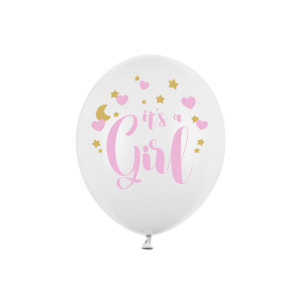 ballons baby shower fille