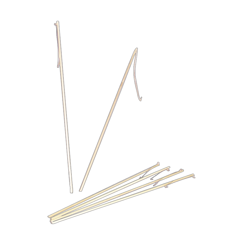 porte bambou lampion