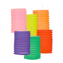 lampions multicolore